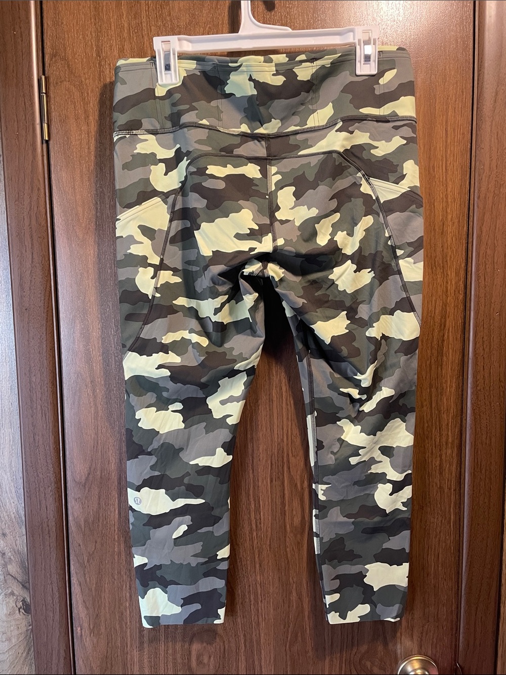 lululemon athletica Women's Camo High-Rise Leggings - Green/Black/Gray